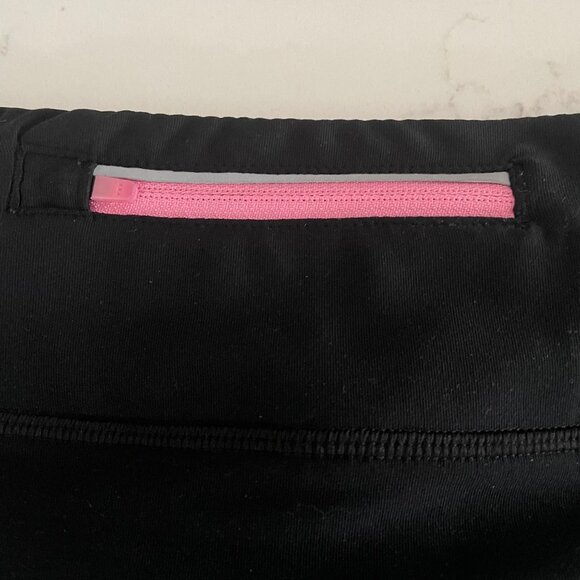 Running Room Athletic Poly Blend Running Skirt/Skort w Side Pleating Black Sz M - Picture 4 of 9